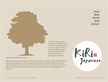 Tablet Screenshot of kirijapanese.com